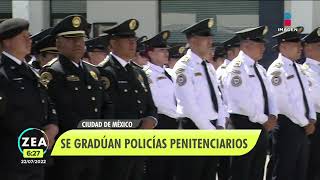 Se gradúa la primera generación de policías penitenciarios en CDMX  Noticias con Francisco Zea [upl. by Emmeram]