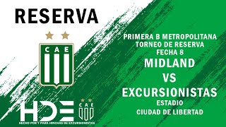 Midland vs Excursionistas  Fecha 8 [upl. by Ijnek654]