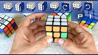 Como armar un cubo Rubik  PRINCIPIANTES  Parte 1 de 3 MatematicasprofeAlex [upl. by Dino]