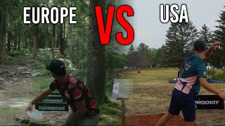 Is European Disc Golf better [upl. by Ateekram]