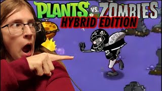 Гигафутболист в ПВЗ Гибрид  Plants vs Zombies Hybrid Edition ПВЗ Гибрид мод [upl. by Ahsilet941]