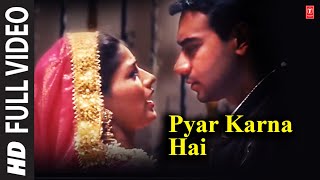 Pyar Karna Hai  Full Video Song  Major Saab  Alka YagnikAnand Raj AnandAjay DevgnSonali Bendre [upl. by Roselba]