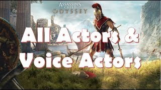 Assassins Creed Odyssey Characters All Actors and Voice Actors Part 1 [upl. by Adina]