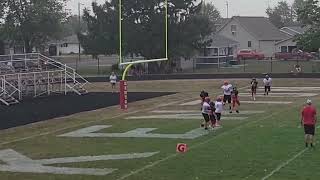 Xander Gammon  2031  QBMLB  Kenton Ohio  8 Man Football  Week 4 [upl. by Aiouqahs]