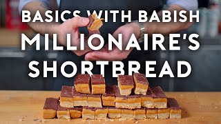 Millionaires Shortbread  Basics with Babish [upl. by Llekcm470]