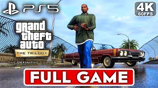 GTA SAN ANDREAS DEFINITIVE EDITION Gameplay Walkthrough FULL GAME 4K 60FPS PS5  No Commentary [upl. by Trahurn]