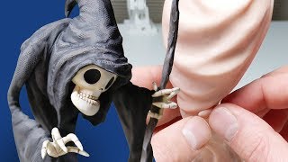 Sculpting the GRIM REAPER from Polymer Clay  Creating Your Requests E01 [upl. by Amalea675]