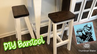 How To Build A Bar Stool EASY [upl. by Acinad87]