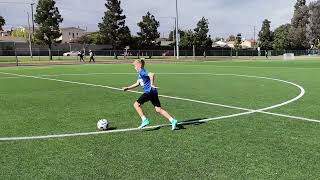 One Skill Every Soccer Player Needs to Leave Defenders Behind ⚡️  Master the Half Turn [upl. by Airdnas320]