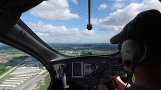 AutoGyro Cavalon simulated engine out with steep approach [upl. by Enoob]