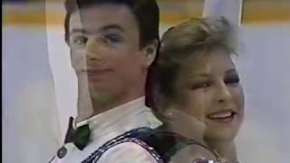 Wilson amp McCall CAN  1988 Calgary Ice Dancing Free Dance US ABC [upl. by Nelon]