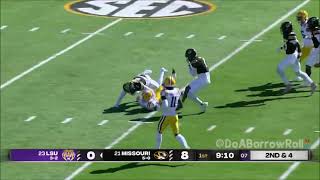 Ennis Rakestraw Jr Missouri CB vs LSU 2023 [upl. by Giraud]