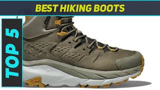 Top 5 Best Hiking Boots 2024 [upl. by Nwahsat]