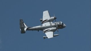 2016 Greenwood Lake Airshow  Grumman OV1 Mohawk [upl. by Meridith936]