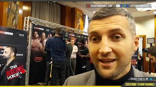 🔴Carl Froch On Wilder vs Fury Whyte vs Chisora Anthony Joshua and More🔥 [upl. by Eynahpets587]