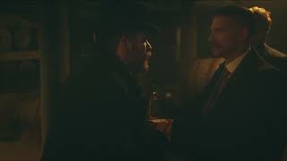 Peaky Blinders  Alfie Solomons and Arthur Shelby first meet [upl. by Hakceber]