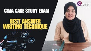 Best Answer Planning Technique for CIMA Case Study Exams [upl. by Ardell]