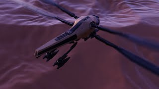 Dune 2021 movie fremen ornithopter blender animation [upl. by Kathye]