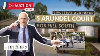 Live Auction  5 Arundel Court Box Hill South [upl. by Nna526]