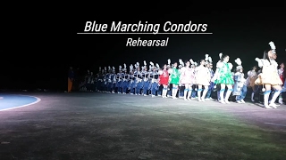 Blue Marching Condors 2016  Rehearsal [upl. by Nossah158]