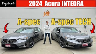 Acura Integra 2024 Aspec vs Aspec TECH [upl. by Antonie]