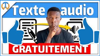 comment convertir un texte en voix au format MP3 gratuit transformer le texte en voix gratuite [upl. by Arva]