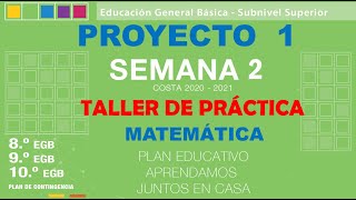 Taller página 12 y 13 9no EGB matemática operaciones con racionales [upl. by Eatnwahs]