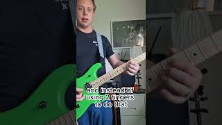 Barre chord beginner riff  Seek and Destroy  Metallica Lesson with TAB [upl. by Arakawa]