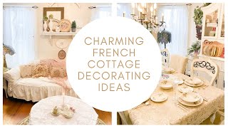 Charming French Cottage Decorating Ideas for Every Room 💝 Shabby Chic Home tour 💝 [upl. by Oicnaneb]