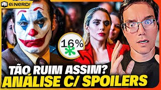 O QUE ACONTECEU CORINGA DELÃRIO A DOIS DEU RUIM  ANÃLISE COMPLETA Com Spoilers [upl. by Akimas]