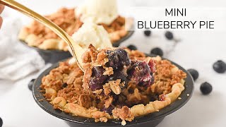 Mini Blueberry Pie [upl. by Grishilda]