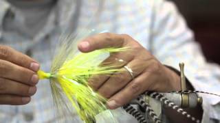 Blane Chocklett tying his TBone Musky Fly Part 3 of 3 [upl. by Edge]