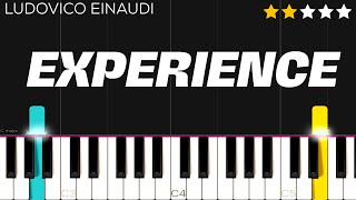 Ludovico Einaudi  Experience  EASY Piano Tutorial [upl. by Amorette649]