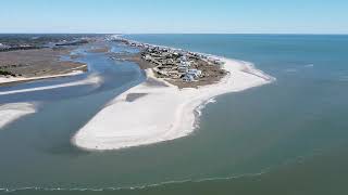 Apr 6 2024  Holden Beach  Lockwood Folly Inlet  Drone [upl. by Abel]