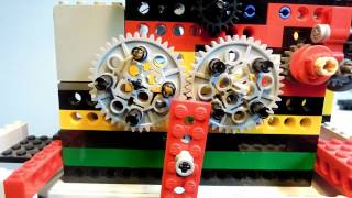 Lego pendulum Clock [upl. by Cory]