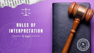 Rules of Interpretation in Malayalam [upl. by Eilyk]