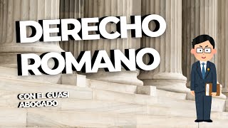 Conoce el DERECHO ROMANO [upl. by Ainel]