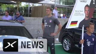 Autokorso schon vor BundesligaStart Bayern geben Gas  FC Bayern München [upl. by Conrad166]