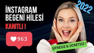 İnstagram Beğeni Hilesi 2023  Şifresiz ve Ücretsiz [upl. by Nakah742]