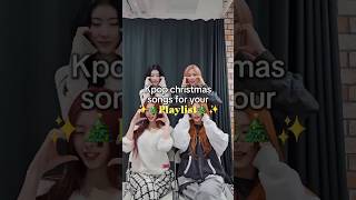 Christmas songs for your playlist christmas kpop aespa straykids exo itzy redvelevet [upl. by Oilisab218]