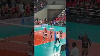 Fiola Ceballos scores offtheblock vs Creamline Cool Smashers 🇵🇭 pvl pvl2024 volleyball [upl. by Laureen545]