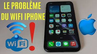 Comment résoudre le problème du Wifi sur un iPhone [upl. by Krystin]