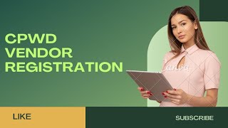 CPWD Registration Process online [upl. by Aldous]