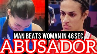 SICKENING Biological Male Boxer TKO Woman In 46 Seconds In Olympic Games Angela Carini EMOTIONAL [upl. by Iaras452]