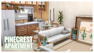 Let’s renovate Pinecrest Apartment 402  Sims 4 Eco Lifestyle  NO CC  STOP MOTION [upl. by Nahn]