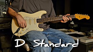 Fender Strat in D Standard [upl. by Baxie768]