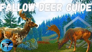 Fallow Deer Guide For Great One Grinding On Te Awaroa 2023 Thehunter Call Of The Wild [upl. by Taro]