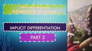 Implicit Differentiation part 2 [upl. by Okika]