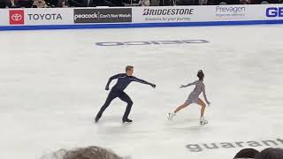 Madison ChockEvan Bates 22737 Gold Medal2022 US Figure Skating Championship Ice Dance [upl. by Chancelor]