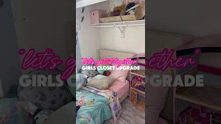 Closet Upgrade for the girlies Full vid on IG MomLife DIY ClosetHack Hacks Closet Update ￼￼ [upl. by Loring661]